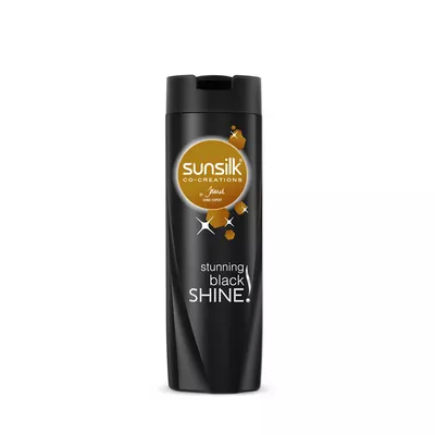 Sunsilk Shampoo Stunning Black Shine 170 ml সানসিল্ক শ্যাম্পু