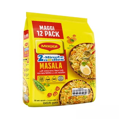 Nestle Maggi 2-Minute Masala Instant Noodles 12 pack ম্যাগি নুডুলস