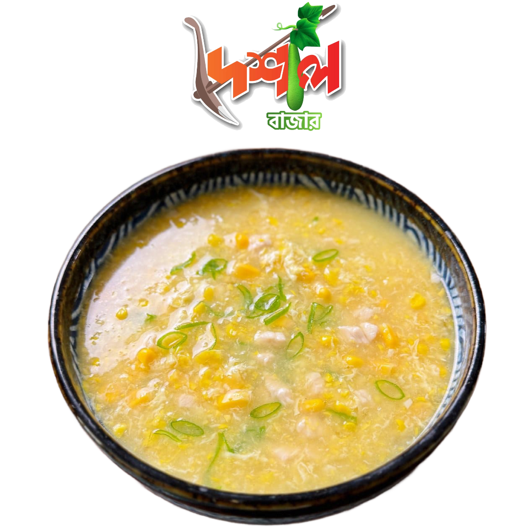 Chicken Corn Soup-চিকেন কর্ন সুপ।(deshal)