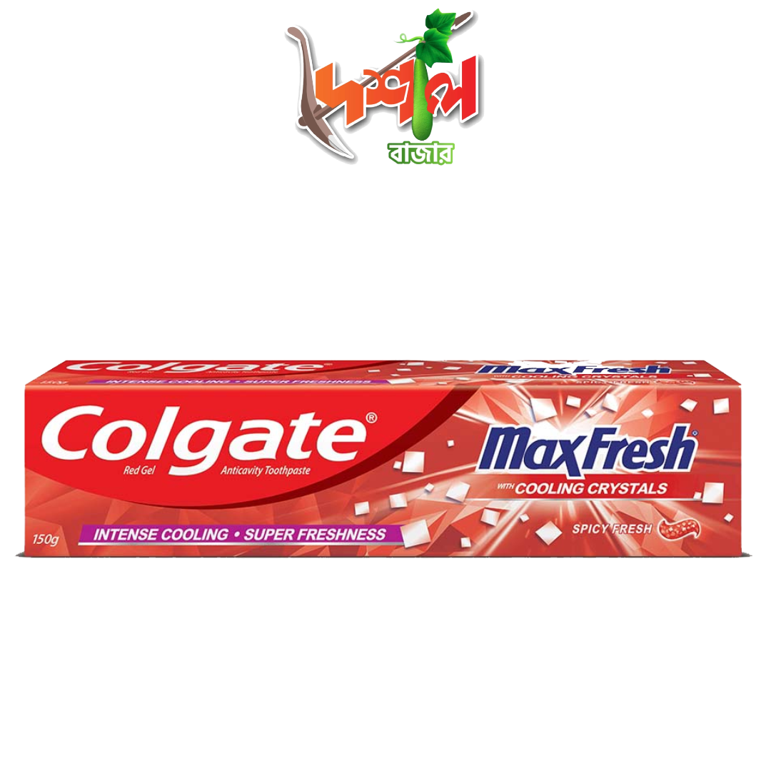 Colgate Max Fresh Red Gel Toothpaste 150g  কোলগেট ম্যাক্স ফ্রেশ।