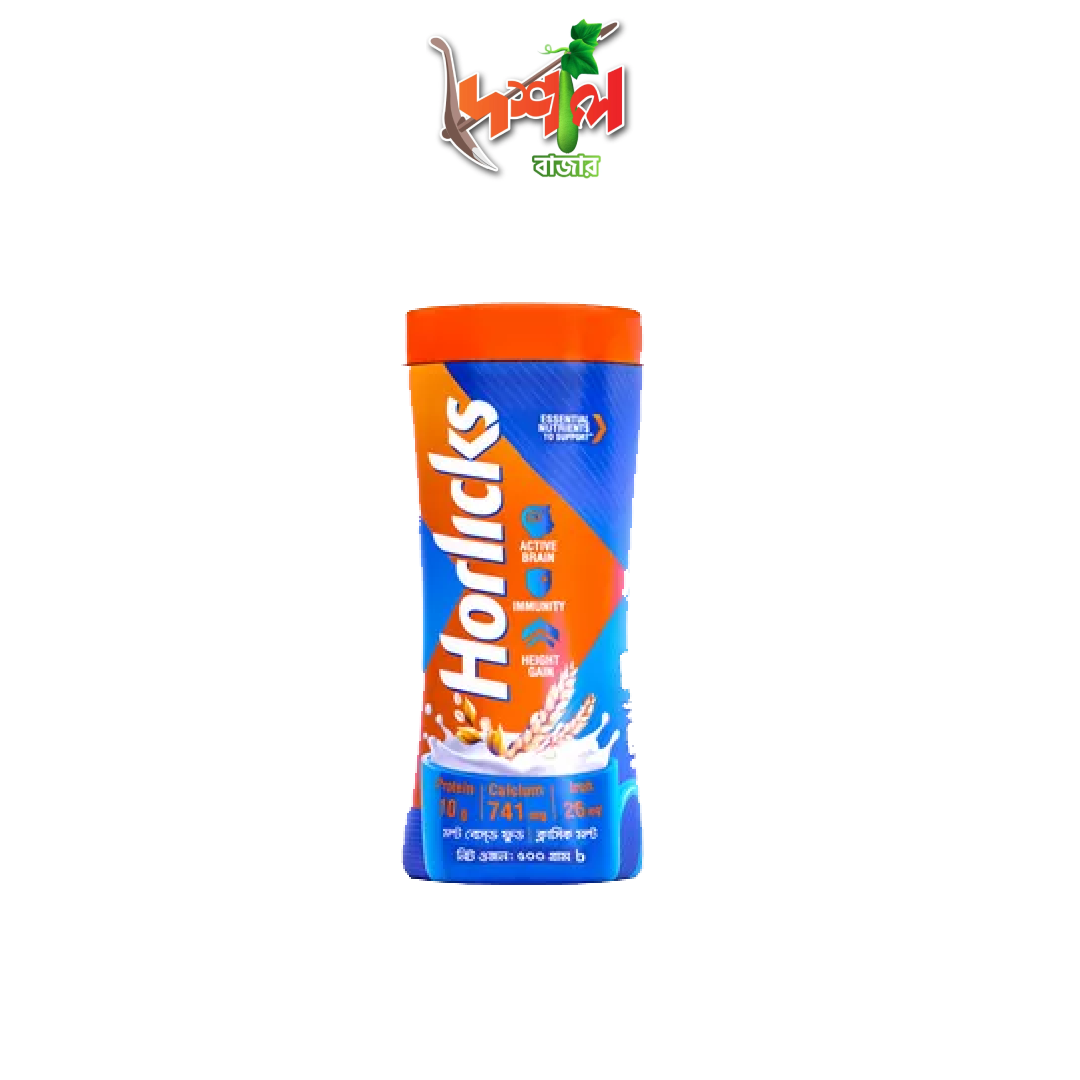 Standard Horlicks Health And Nutrition Drink Jar স্ট্যান্ডার্ড হরলিকস 500 Gm