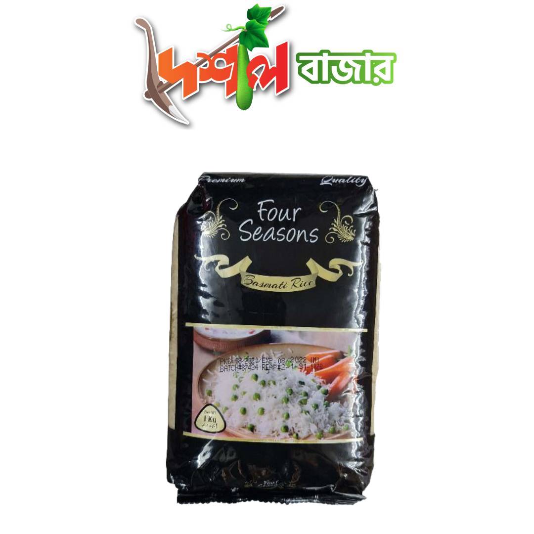 "Four Seasons Basmati Rice 1kg - Premium Quality Rice for Online Shopping"