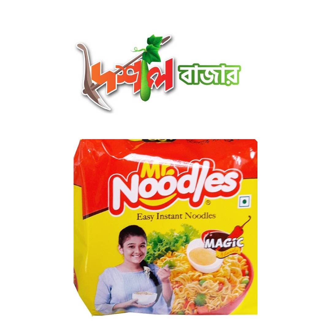 "Buy Mr. Noodles Magic Masala Instant Noodles – 4 Pack & 8 Pack Prices in Bangladesh | Online Grocery Delivery"