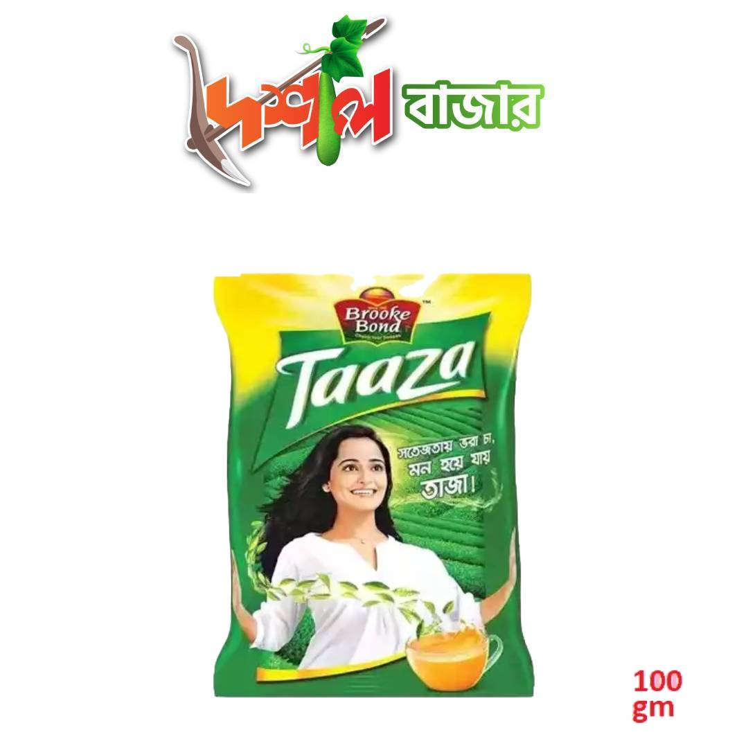 "Taaza Brooke Bond Black Tea 100gm - Fresh & Aromatic Tea Leaves"