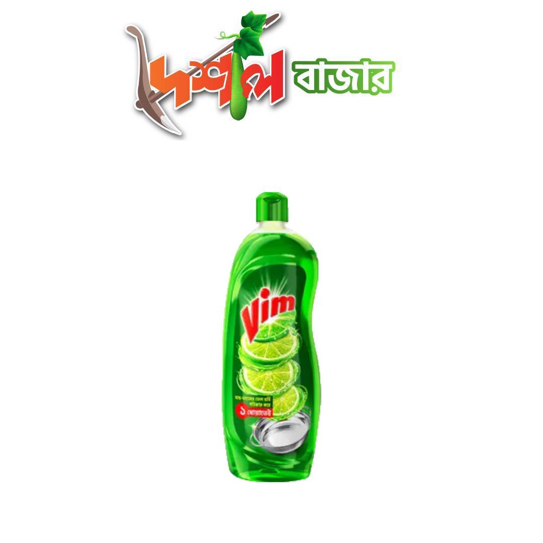 "Vim Dishwashing Liquid 500ml - Powerful Grease Removal & Sparkling Clean Dishes"